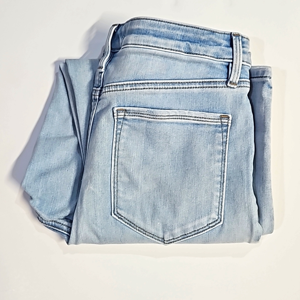 Athleta Light Wash high-rise jeans